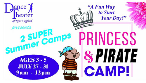 princess and pirate summer camp